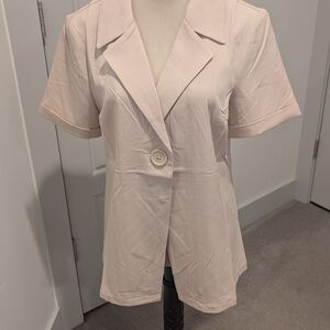 Women's Cream Blazer